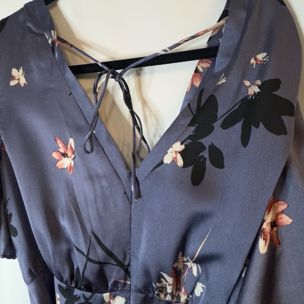Avec Les Filles Floral/Kimono Style Jumpsuit-Size 10 - Picture 13 of 16